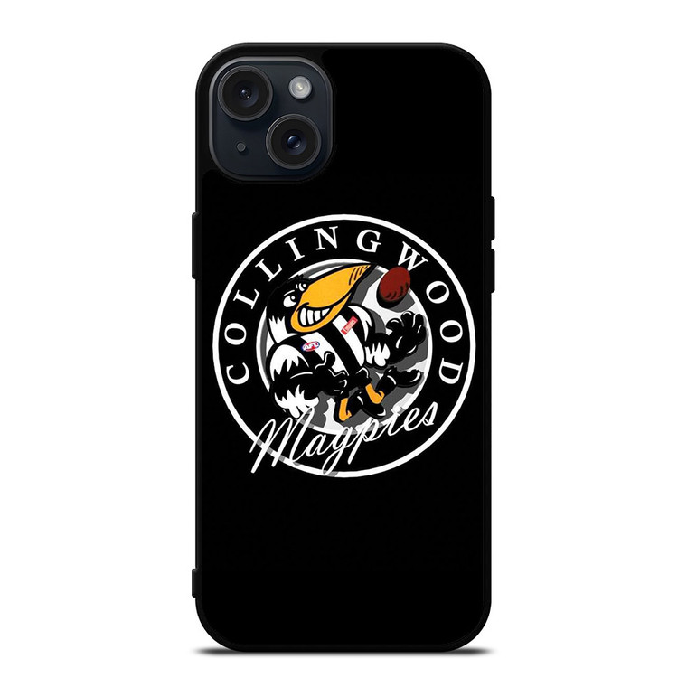 COLLINGWOOD MAGPIES ICON iPhone 15 Plus Case COLLINGWOOD MAGPIES ICON iPhone 15 Plus Case