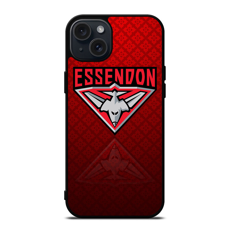 ESSENDON BOMBERS AFL ICON iPhone 15 Plus Case