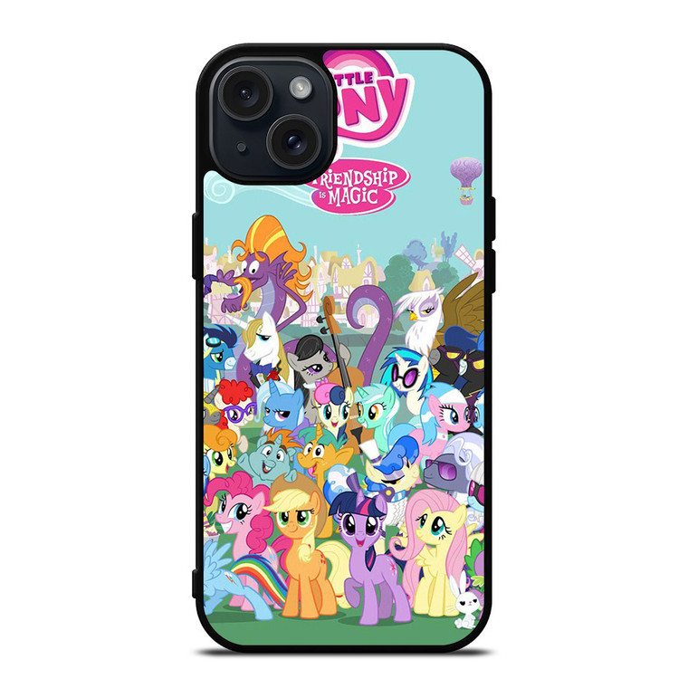 MY LITTLE PONY ALL CHARACTERS iPhone 15 Plus Case MY LITTLE PONY ALL CHARACTERS iPhone 15 Plus Case