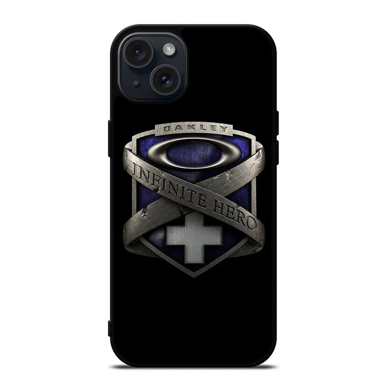 OAKLEY INFINITE HERO LOGO iPhone 15 Plus Case OAKLEY INFINITE HERO LOGO iPhone 15 Plus Case
