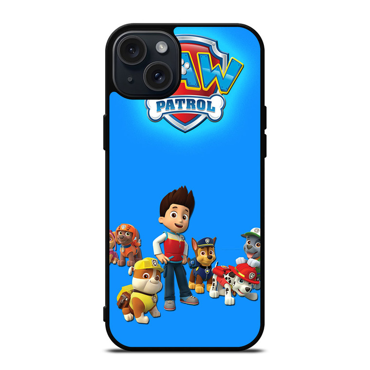 PAW PATROL MOVIE CHARACTERS iPhone 15 Plus Case