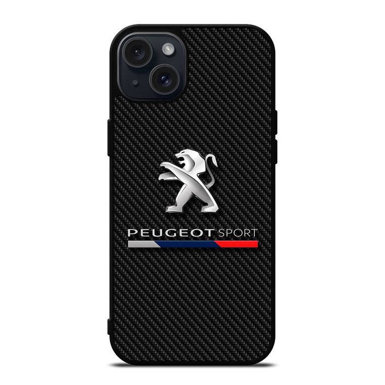 PEUGEOT SPORT LOGO iPhone 15 Plus Case