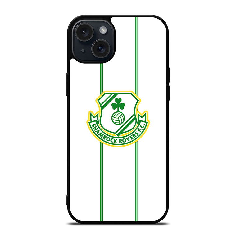 SHAMROCK ROVERS FOOTBALL CLUB iPhone 15 Plus Case SHAMROCK ROVERS FOOTBALL CLUB iPhone 15 Plus Case