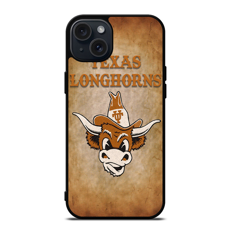 TEXAS LONGHORNS UNIVERSITY ICON iPhone 15 Plus Case