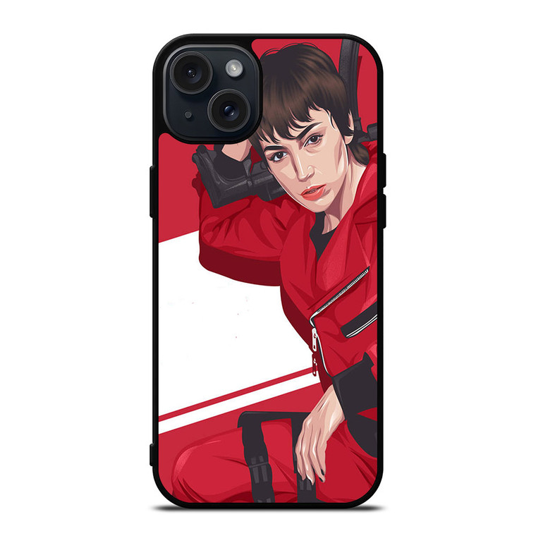 TOKYO MONEY HEIST ART iPhone 15 Plus Case