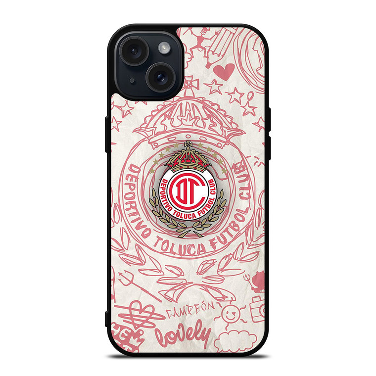 TOLUCA DEPORTIVO ART iPhone 15 Plus Case