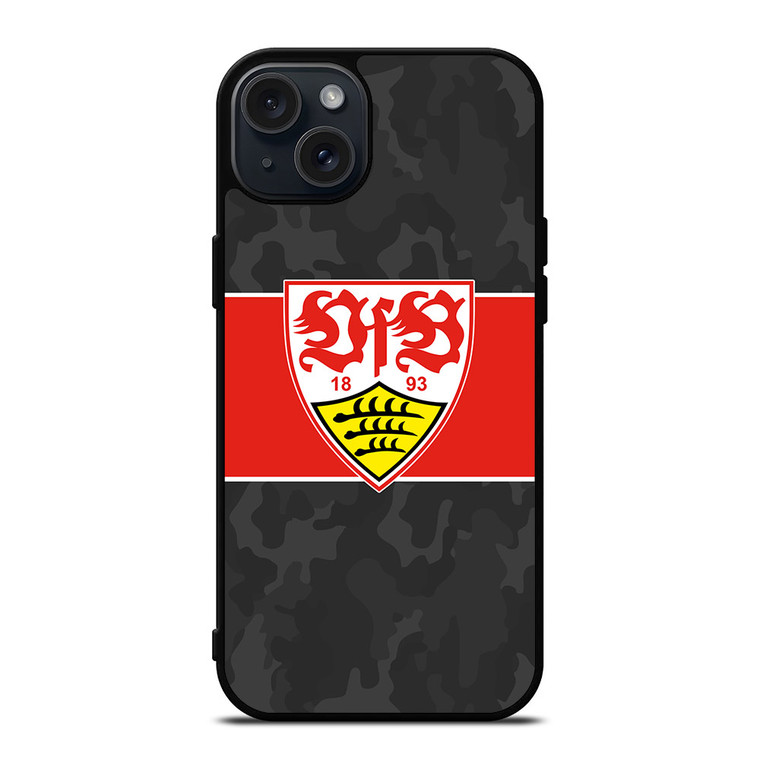 VFB STUTTGART LOGO CAMO iPhone 15 Plus Case