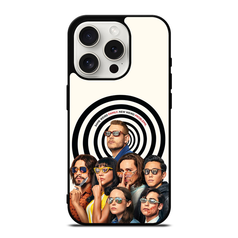 CHARACTERS THE UMBRELLA ACADEMY iPhone 15 Pro Case