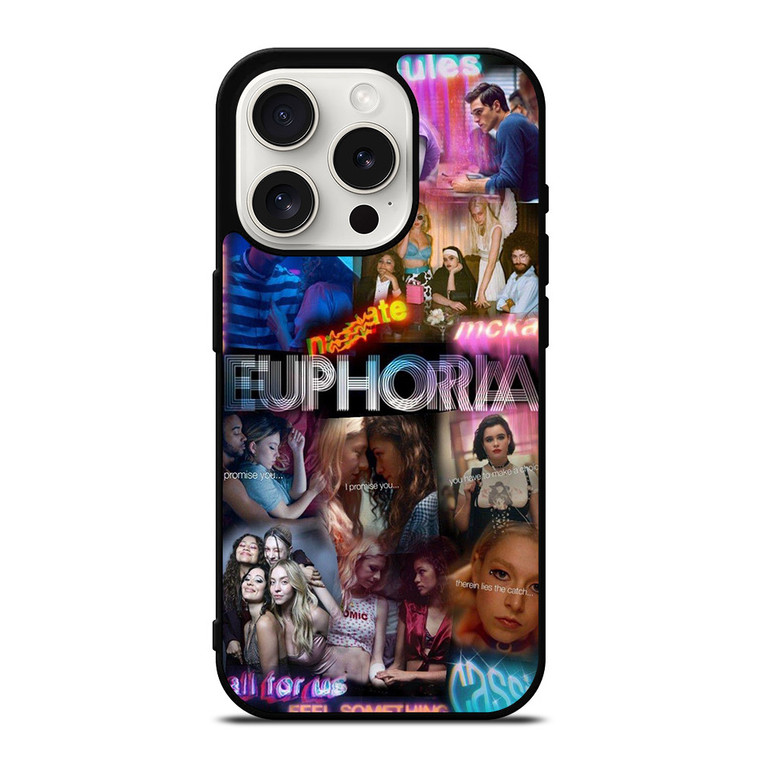 EUPHORIA CHARACTERS COLLAGE iPhone 15 Pro Case