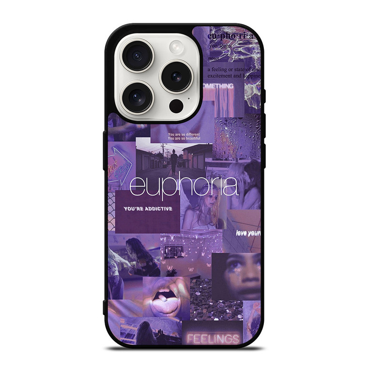 EUPHORIA COLLAGE iPhone 15 Pro Case EUPHORIA COLLAGE iPhone 15 Pro Case