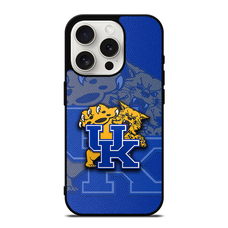 KENTUCKY WILDCATS LOGO iPhone 15 Pro Case