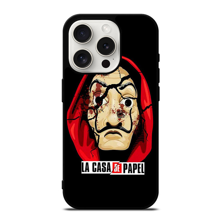 LA CASA DE PAPEL MONEY HEIST MASK 2 iPhone 15 Pro Case