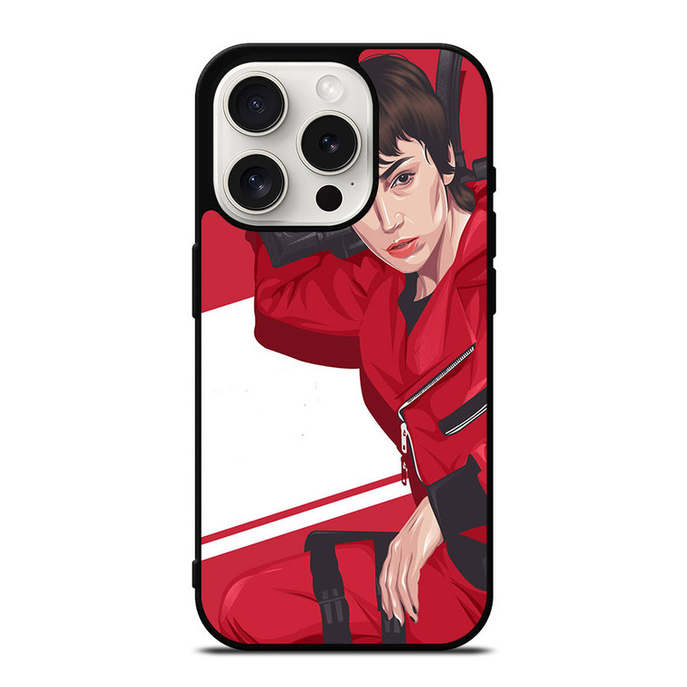 TOKYO MONEY HEIST ART iPhone 15 Pro Case TOKYO MONEY HEIST ART iPhone 15 Pro Case
