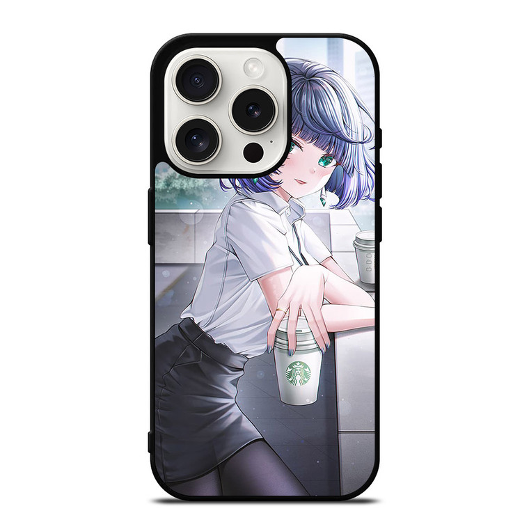 YELAN GENSHIN IMPACT STARBUCKS iPhone 15 Pro Case