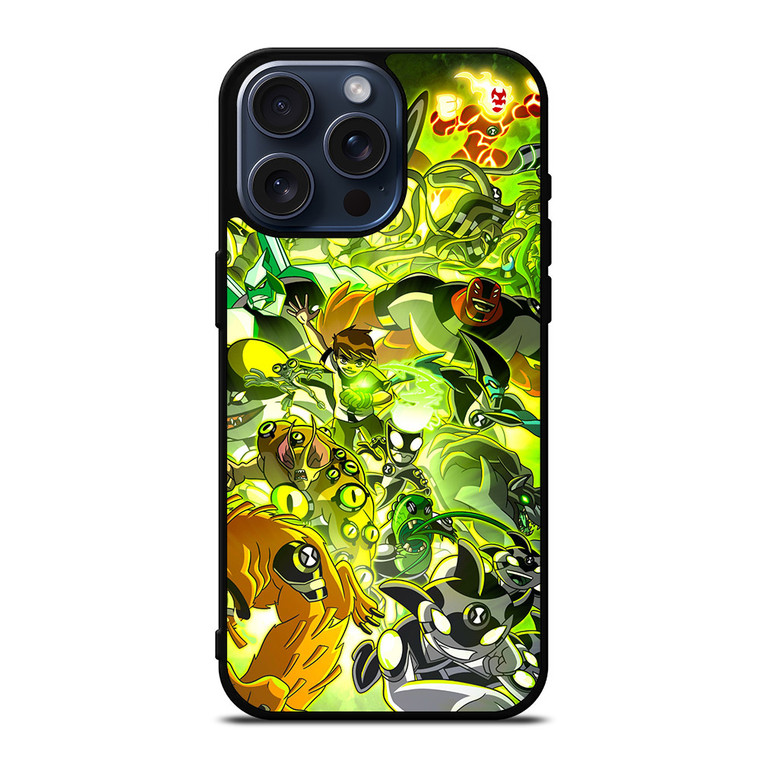 BEN10 CHARACTERS iPhone 15 Pro Max Case