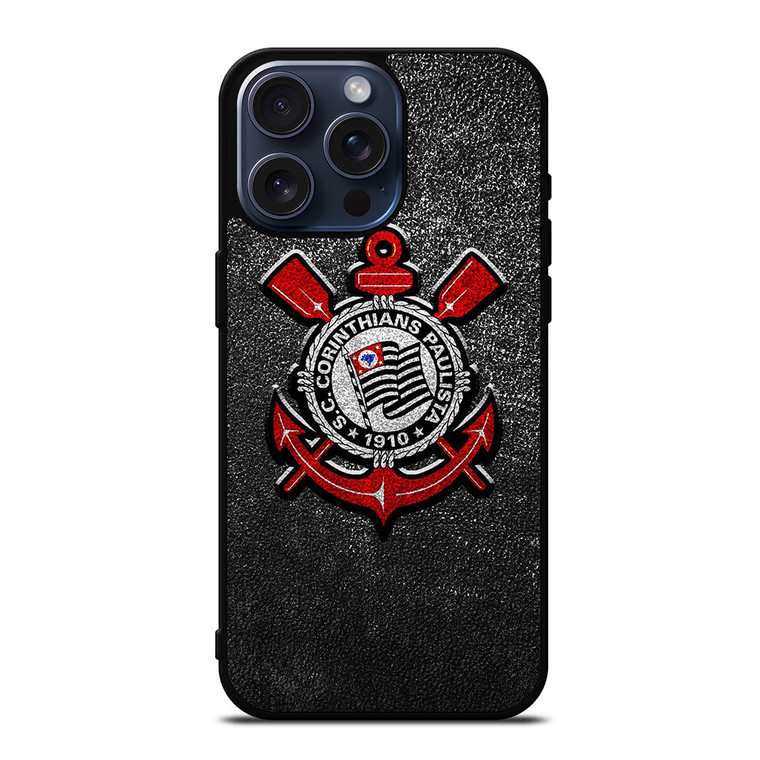 CORINTHIANS SC 1910 LOGO iPhone 15 Pro Max Case CORINTHIANS SC 1910 LOGO iPhone 15 Pro Max Case