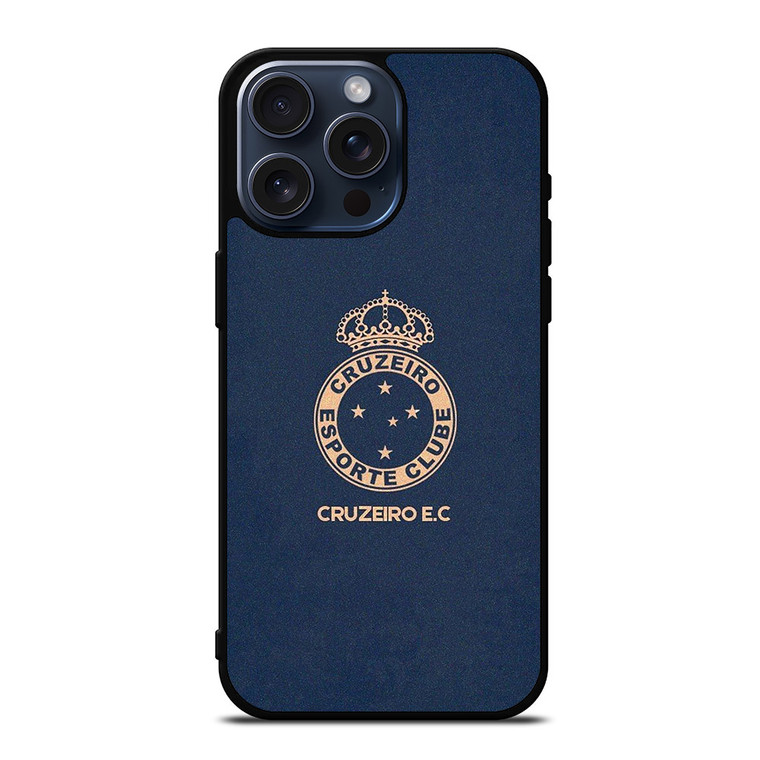 CRUZEIRO EC LOGO iPhone 15 Pro Max Case CRUZEIRO EC LOGO iPhone 15 Pro Max Case