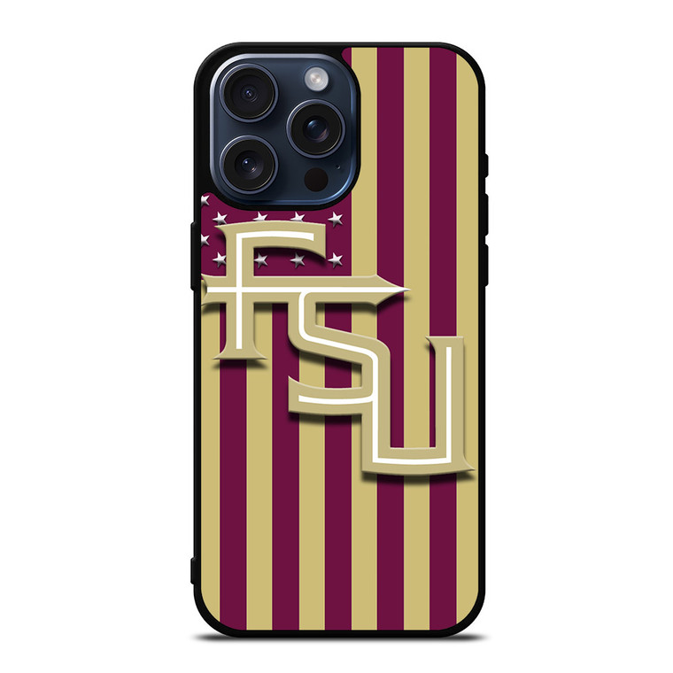FLORIDA STATE SEMINOLES FSU ICON 2 iPhone 15 Pro Max Case