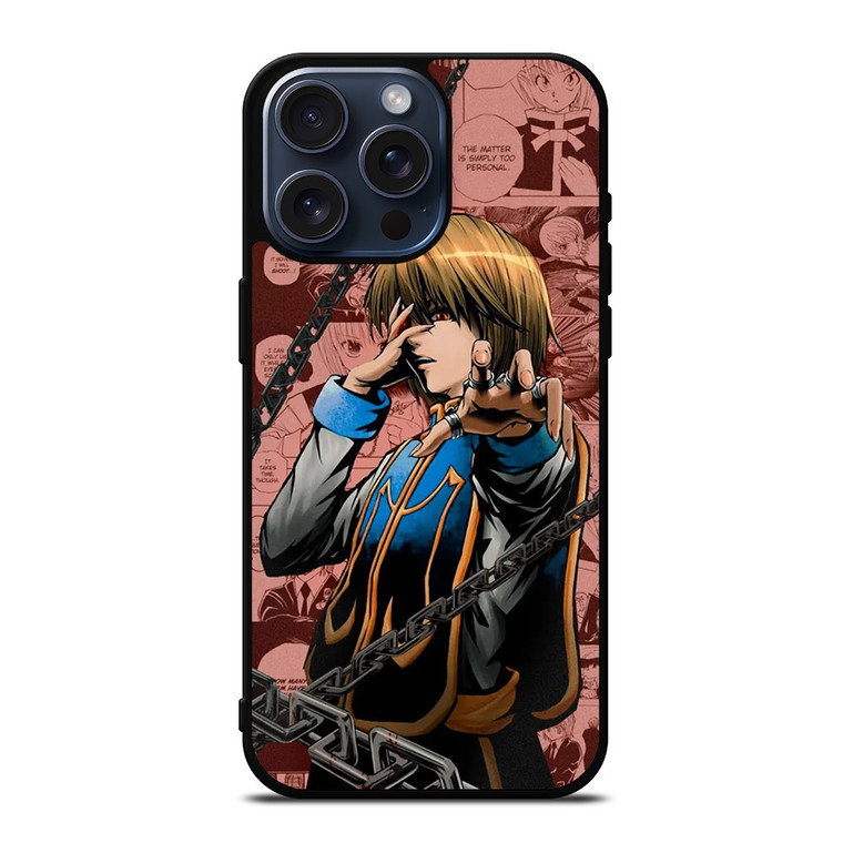 KURAPIKA HUNTER X HUNTER ANIME iPhone 15 Pro Max Case