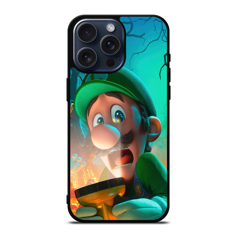 LUIGI THE SUPER MARIO BROS SCARY iPhone 15 Pro Max Case