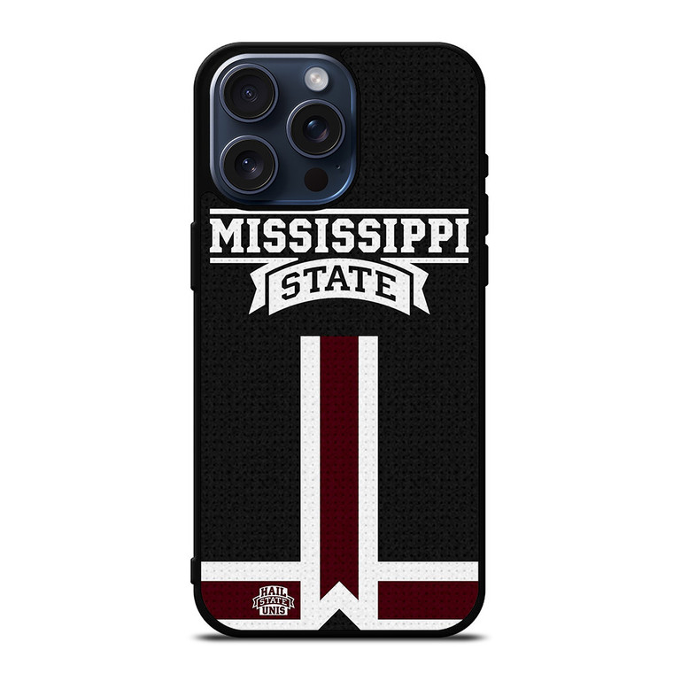 MISSISSIPPI STATE BULLDOGS ICON iPhone 15 Pro Max Case MISSISSIPPI STATE BULLDOGS ICON iPhone 15 Pro Max Case