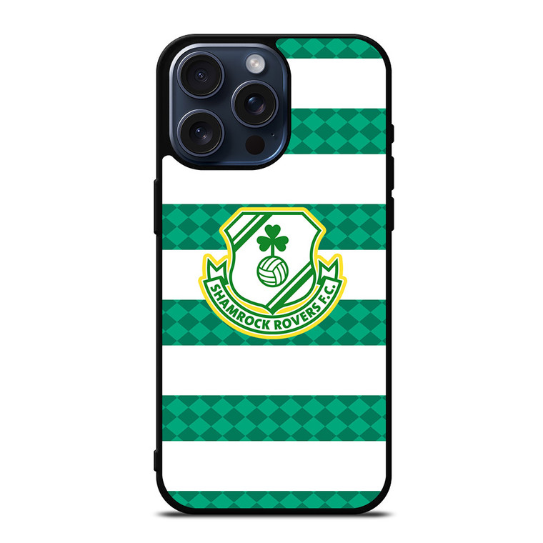 SHAMROCK ROVERS FC iPhone 15 Pro Max Case SHAMROCK ROVERS FC iPhone 15 Pro Max Case