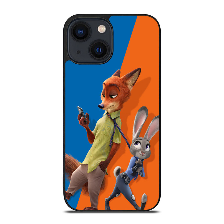 ZOOTOPIA JUDY HOPPS NICK WILDE iPhone 14 Plus Case