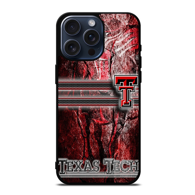 TEXAS TECH RED RAIDERS ICON iPhone 15 Pro Max Case