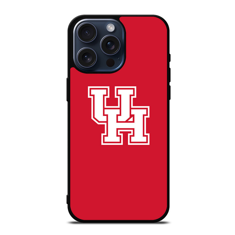 UNIVERSITY OF HOUSTON COUGARS LOGO iPhone 15 Pro Max Case