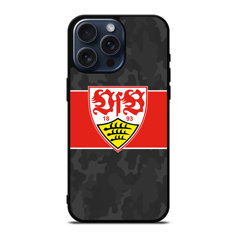 VFB STUTTGART LOGO CAMO iPhone 15 Pro Max Case