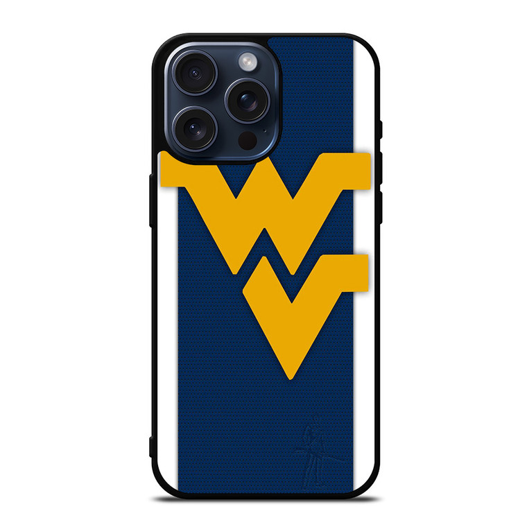 WEST VIRGINIA UNIVERSITY LOGO iPhone 15 Pro Max Case