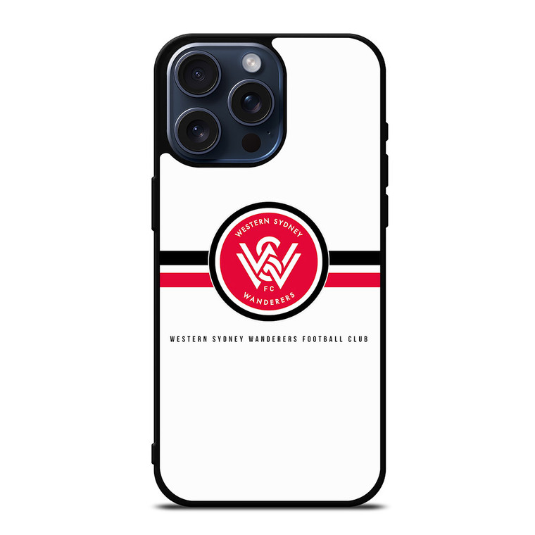 WESTERN SYDNEY WANDERERS FC ICON iPhone 15 Pro Max Case