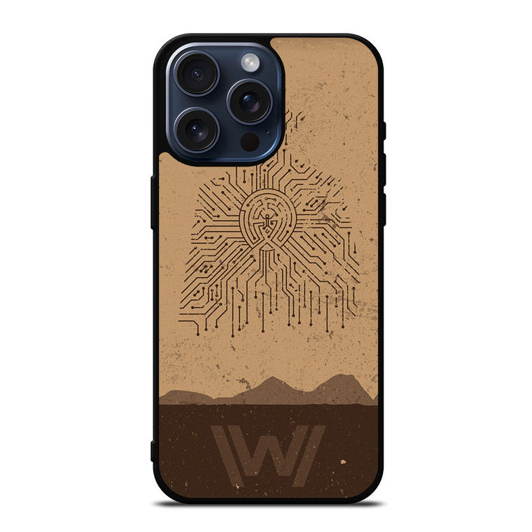 WESTWORLD LOGO iPhone 15 Pro Max Case