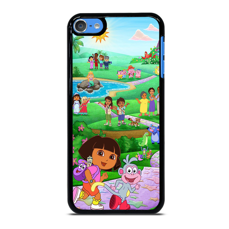 DORA THE EXPLORER CHARACTERS iPod Touch 7 Case