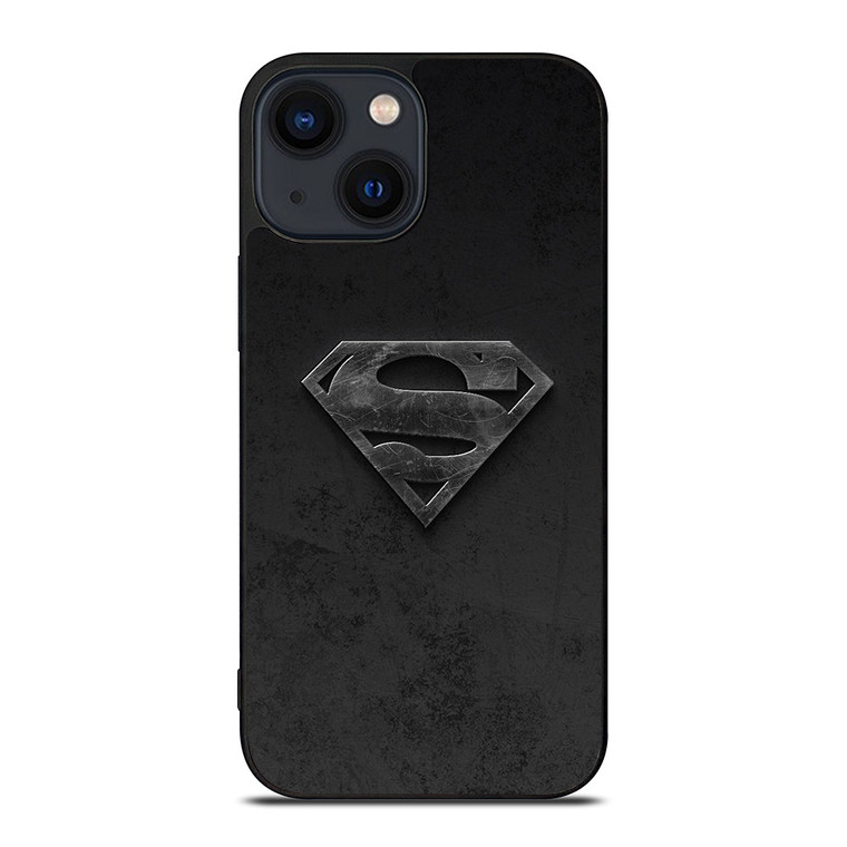 SUPERMAN BLACK LOGO iPhone 14 Plus Case