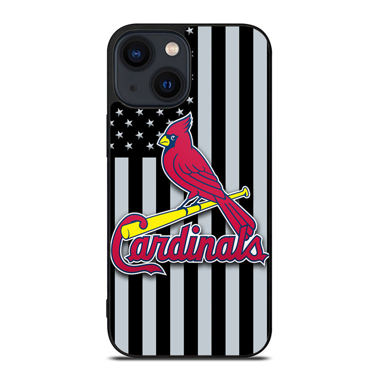 ST LOUIS CARDINALS LOGO 3 iPhone 14 Plus Case
