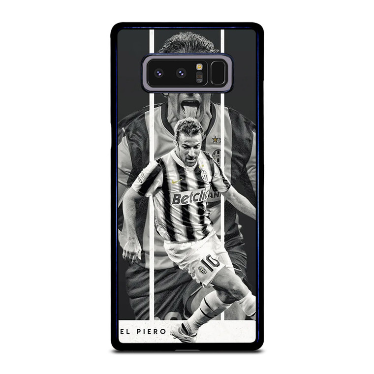 ALESSANDRO DEL PIERO LEGEND JUVENTUS Samsung Galaxy Note 8 Case