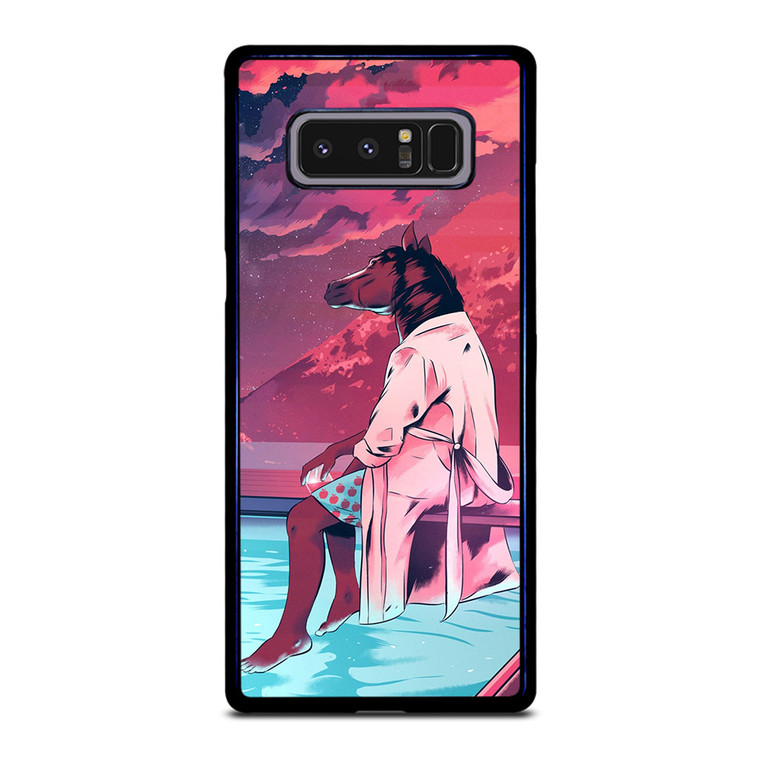 BOJACK HORSEMAN SUNSET Samsung Galaxy Note 8 Case
