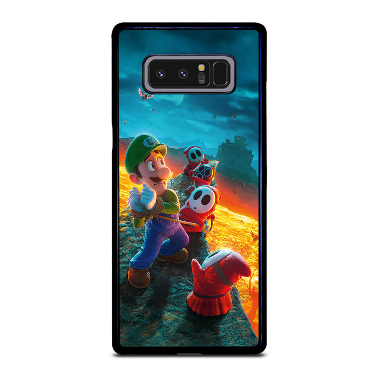 LUIGI THE SUPER MARIO BROS SCARED Samsung Galaxy Note 8 Case