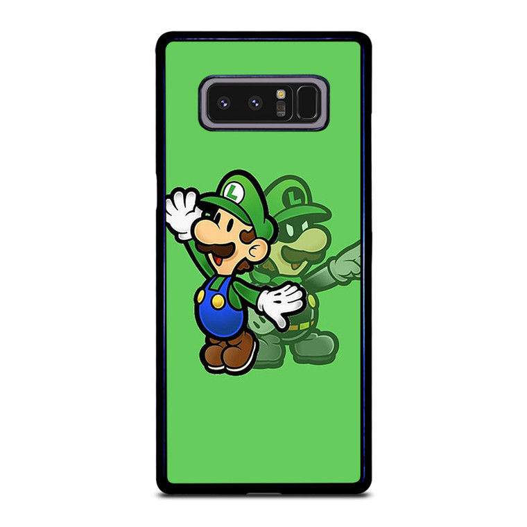 LUIGI THE SUPER MARIO BROS Samsung Galaxy Note 8 Case