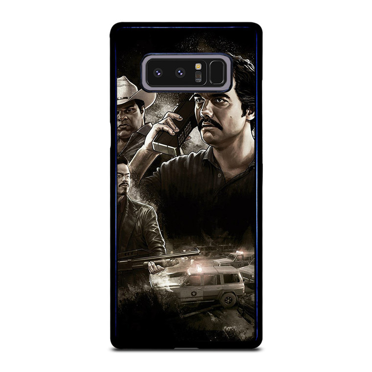NARCOS CHARACTERS Samsung Galaxy Note 8 Case