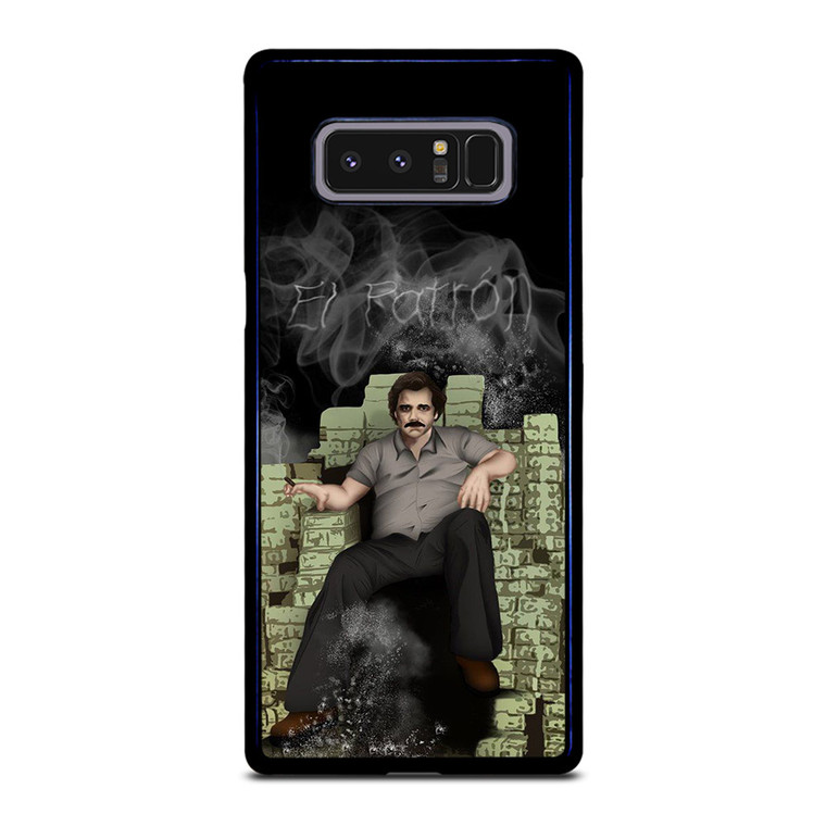 PABLO ESCOBAR NARCOS ART Samsung Galaxy Note 8 Case