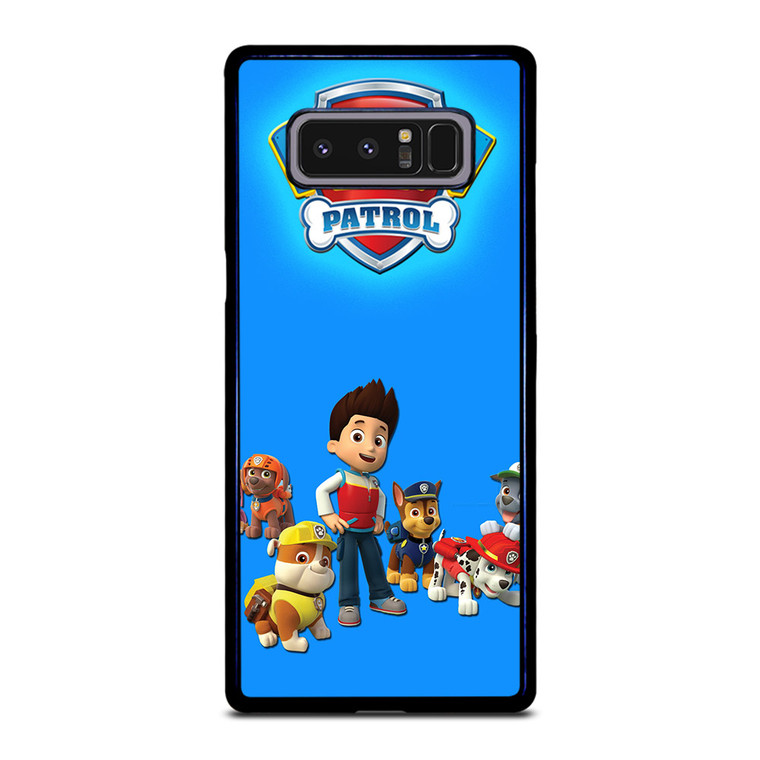 PAW PATROL MOVIE CHARACTERS Samsung Galaxy Note 8 Case