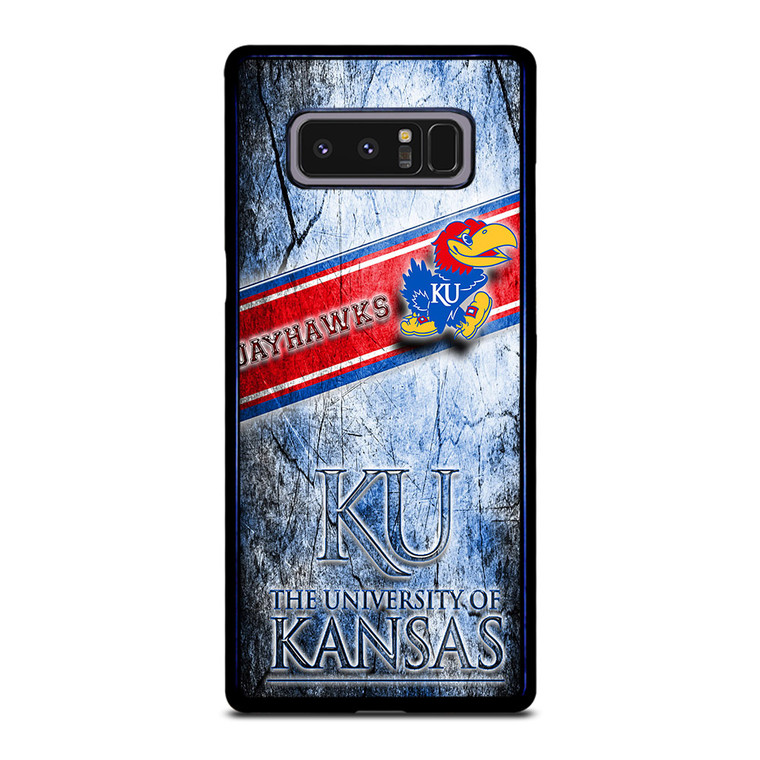 UNIVERSITY OF KANSAS JAYHAWKS LOGO Samsung Galaxy Note 8 Case