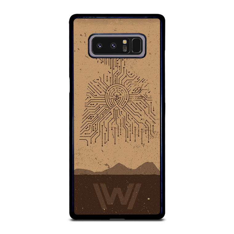 WESTWORLD LOGO Samsung Galaxy Note 8 Case