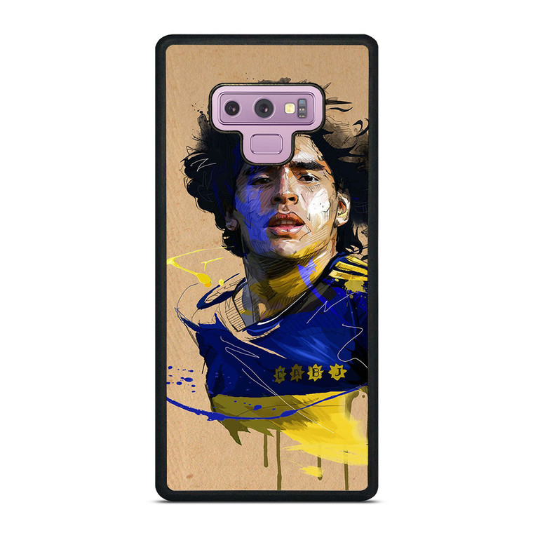DIEGO MARADONA BOCA JUNIORS Samsung Galaxy Note 9 Case