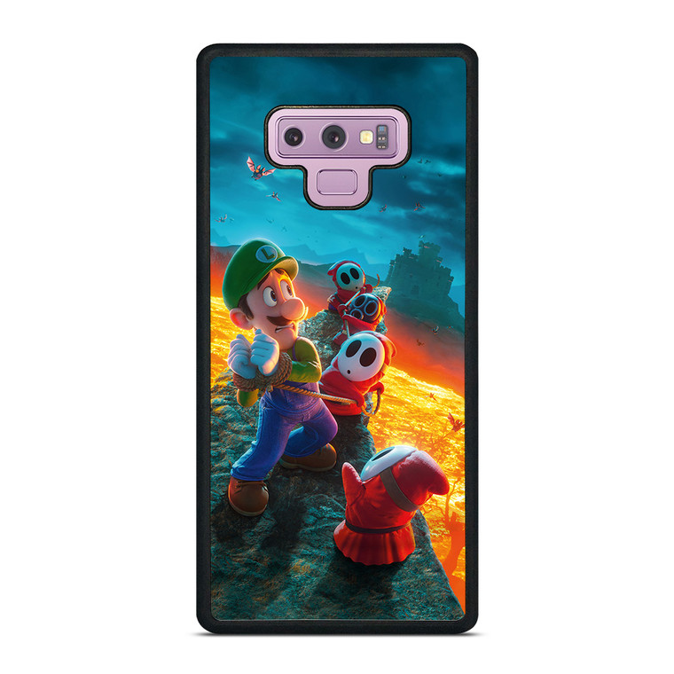 LUIGI THE SUPER MARIO BROS SCARED Samsung Galaxy Note 9 Case