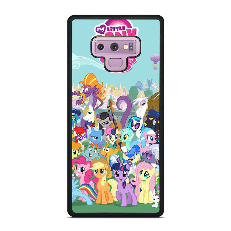 MY LITTLE PONY ALL CHARACTERS Samsung Galaxy Note 9 Case