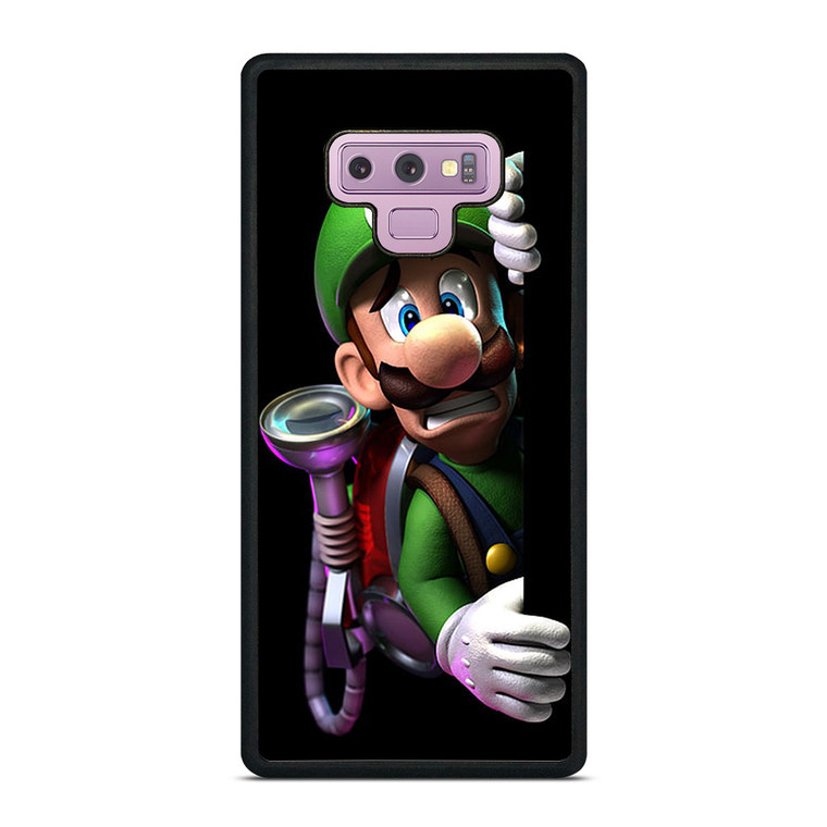 SCARED LUIGI SUPER MARIO BROS Samsung Galaxy Note 9 Case
