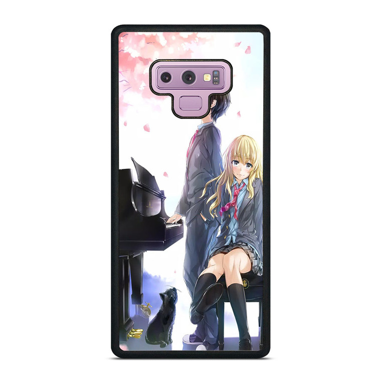 SHIGATSU WA KIMI NO USO ANIME ROMANCE Samsung Galaxy Note 9 Case